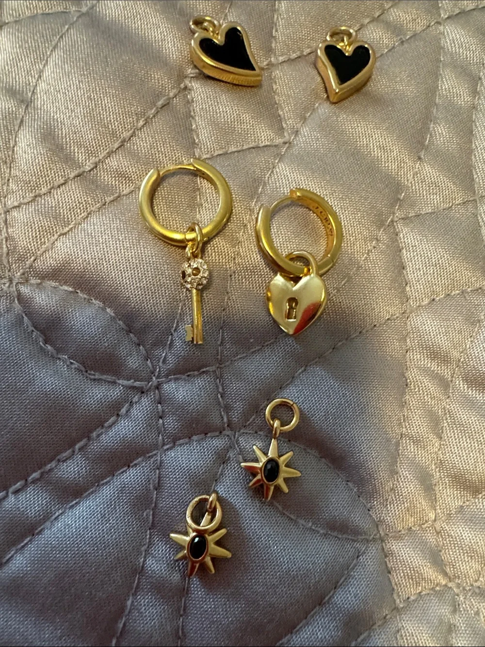 J. Crew pair gold